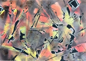 ORIGINAL CONTEMPORARY ARTWORK - Picture 1 of 1