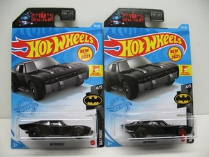 NEW FOR 2021 BATMAN HOT WHEELS 1st APPEARANCE BATMOBILE FRONT WHEEL ERROR - Picture 1 of 6