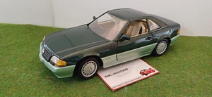 MERCEDES 500 SL 32 CONVERTIBLE CABRIOLET vert 1/18 REVELL voiture miniature coll - Imagen 1 de 8