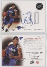 2008 Press Pass Signings Silver /125 Michael Beasley #PPS-MB Rookie Auto RC