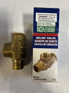 pressure relief valve 1/2 Cold Water Only - Picture 1 of 2
