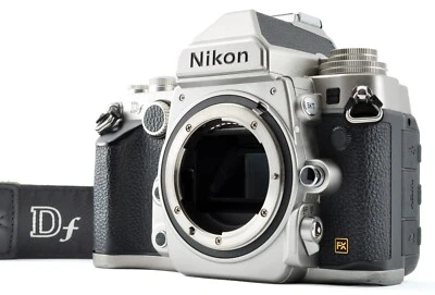 Nikon Df Silver Body Only 6,983 Clicks 16.2MP FX Full Frame Digital SLR Camera - Image 1 of 4