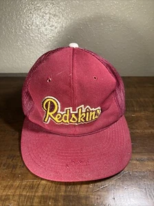 Vintage Washington Redskins Snapback Hat Mesh Rope Cap Sports Specialties 80s - Picture 1 of 6