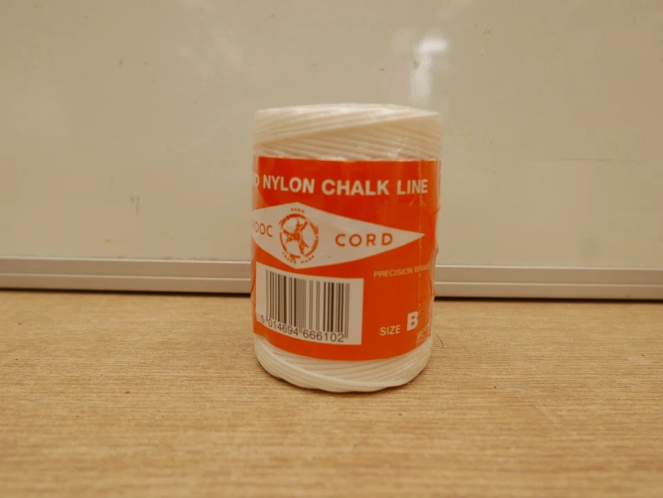 CARDOC 100 METRE SPOOL BRAIDED NYLON BUILDERS BRICK CHALK LINE SIZE B - Image 1 of 1