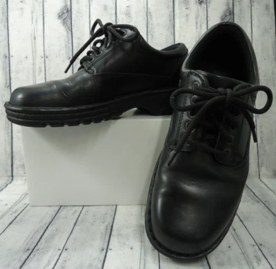 Zapatos Eastland para mujer 9M cuero negro vista lisa Oxford con cordones estilo 3151 Foto 1 de 4