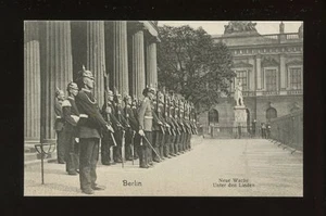 Germany BERLIN Neue Wache Unter den Linden c1900/10s? PPC - Picture 1 of 2