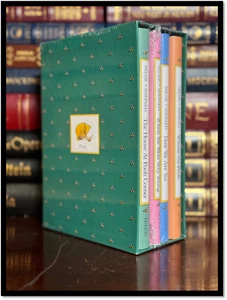 Winnie Puuh Bibliothek neu versiegelt Deluxe 4 Hardcover Box Set Haus Ecke wann + - Bild 1 von 2