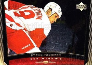 1998-99 Upper Deck Gold Reserve #389 Steve Yzerman, Checklist
