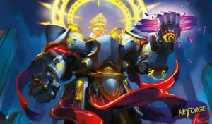 KeyForge Age of Ascension ~ Tappetino da gioco Grim Resolve ~ Spedizione gratuita - Foto 1 di 1