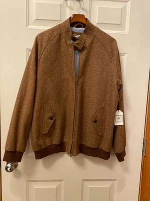 J.Press York Street Harris Tweed Jacket Brown  Wool/Poly XXL - Image 1 of 4