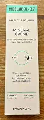 Солнцезащитный крем-лосьон MD Solar Sciences Mineral Crème SPF 50/SPF срок годности 4/25 - Изображение 1 из 4