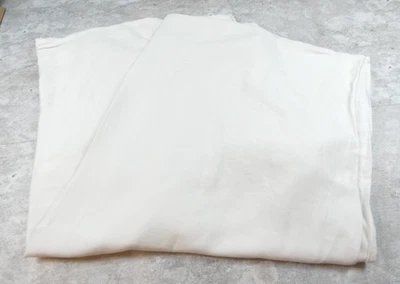 West Elm Duvet Queen Button Close Lenin Classic Cottage Minimalist - Image 1 of 4