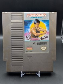 Jackie Chan's Action Kung Fu Nintendo NES 1990 probado