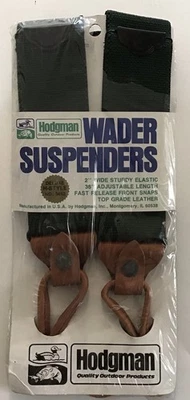 Hodgman Wader Suspenders H- Style No. 3452 Green 2” Wide X 36” Adjustable - Image 1 of 3