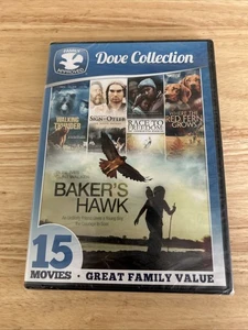 15-Movie Dove Family Collection (DVD)John Denver, Dean Smith ,BARKERS HAWK- NEW - Picture 1 of 7