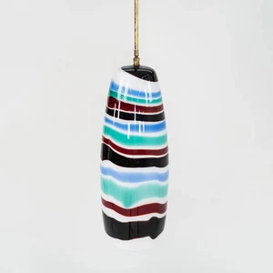 50er Jahre Lella und Massimo Vignelli für Venini Sigaro Hängelampe in Muranoglas - Bild 1 von 9