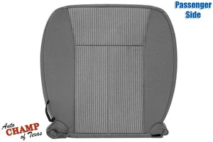For 2010-2011 Dodge Dakota- Passenger Side Bottom Cloth Seat Cover Gray - Picture 1 of 14