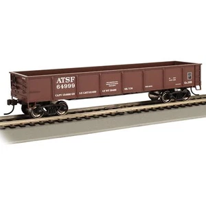 Bachmann 17217 HO 40' Gondola SANTA FE #64999 - ROSSO OSSIDO - Foto 1 di 1