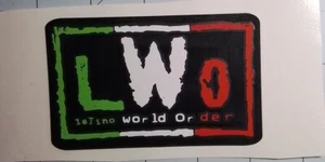 1998 Custom NwO LWO Wrestling Sticker, Multi Layer Decal, Mysterio, Konan 8x5! - Picture 1 of 5