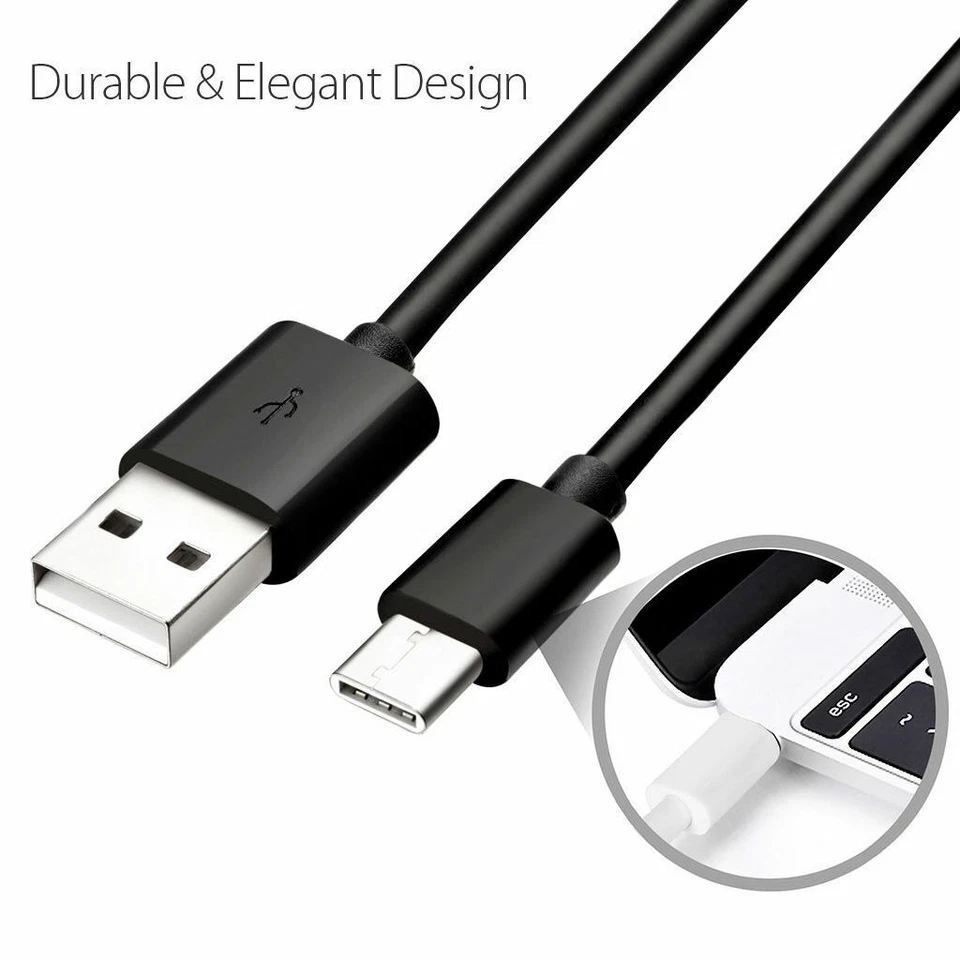 USB-C to USB A Cable, Typ C Schnelles Laden Cable für Huawei Computer Mac Pro DE - Bild 1 von 4