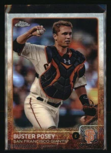 Buster Posey 2015 Topps Chrome #179 Baseball Card - Picture 1 of 2