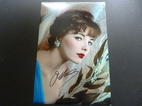Joan Collins Signed Photograph With COA Cover