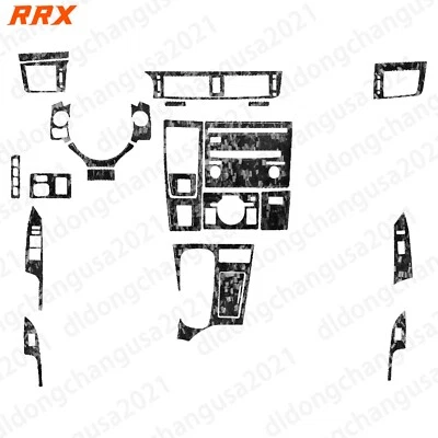 26Pcs Forged Carbon Fiber Kits  Full Interior Trim Set For Lexus CT CT200h 11-17 — 第 1/4 张图片