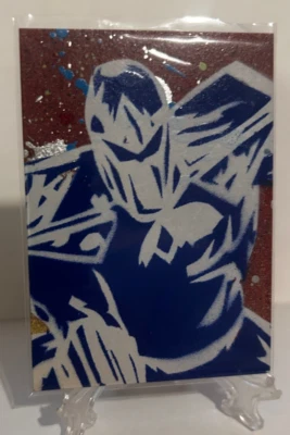 2016 Marvel Masterpieces Sketch Card Dark Hawk - Jkin - Image 1 of 3