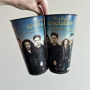 Twilight Breaking Dawn 2 Movie Theatre Cups 2012 - Picture 1 of 10