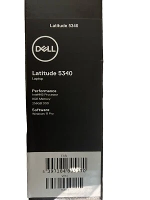 DELL Dell Latitude 5340 Intel Core i5 8GB RAM 256GB SSD 13.3 Inch Windows 11 Pro - Image 1 of 4