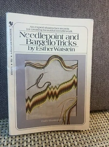Needlepoint and Bargello Tricks By Esther Watstein Bantam Books Copyright 1974 - Picture 1 of 11