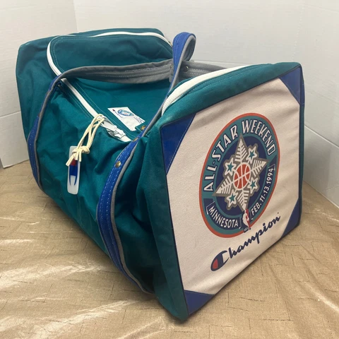 Vintage NBA All Star Weekend Minnesota 1994 Champion All Star Duffle Bag Cover