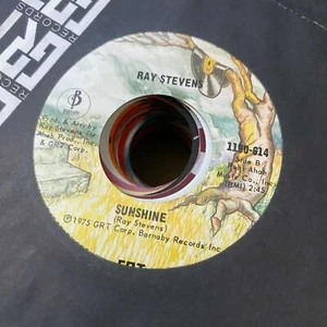 Ray Stevens - Sunshine/Misty 1190-614 45rpm VG+ R25 - Bild 1 von 2