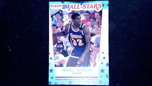 Adesivi Fleer #5 Magic Johnson 1989-90 - Foto 1 di 2