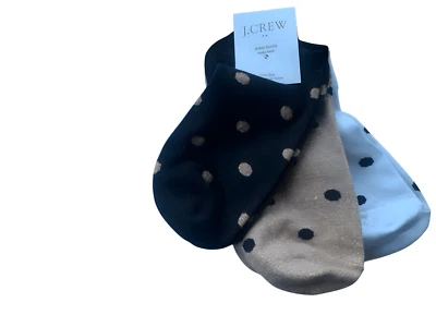 J. Crew波点船袜三件套 — 第 1/3 张图片