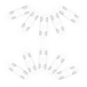 30 Pcs Wire Organizer Cable Clips Clear Cables Management Holders - Afbeelding 1 van 12