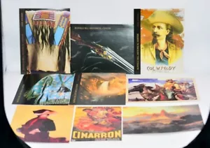 9 WESTERN POSTCARDS, 5 BUFFALO BILL HISTORICAL CENTER, 4 AUTRY MUSEUM, UNPOSTED - Picture 1 of 19