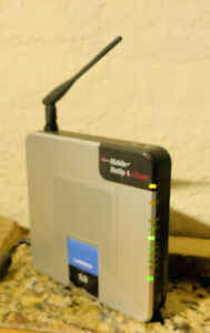 Linksys T-Mobile HotSpot @ Home Wireless Router WRTU54G-TM  Works Tested