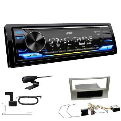 JVC DAB+ Bluetooth inkl. Antenne Autoradio für Opel Astra H satin stone Canbus - Bild 1 von 4