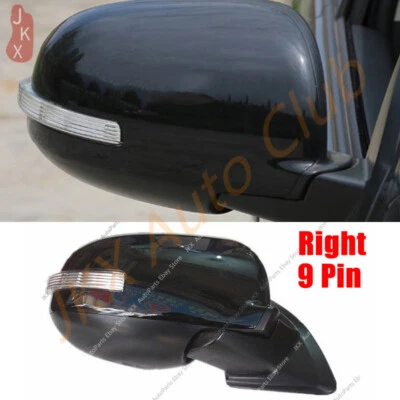 Espejo retrovisor derecho 9 cables negro para Mitsubishi Outlander Sport ASX 2011-2023 Foto 1 de 4