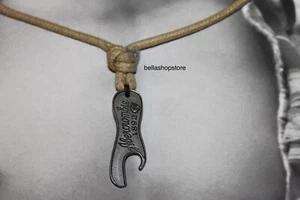 Abercrombie & Fitch Men Necklace Bottle Opener Pendant Rare Vintage - Picture 1 of 4