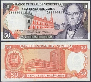 VENEZUELA 🇻🇪 P65e* 50 BOLÍVARES* ND 06/05/1995* AUNC GEM* USA SELLER - Bild 1 von 1