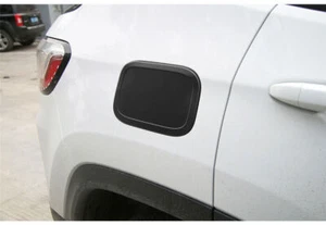 Alloy Black Fuel Tank Filler Door Cover Gas Cap Trim For Jeep Compass 2017-2021 - Bild 1 von 7
