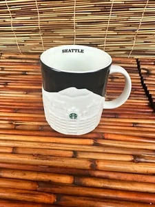 Starbucks Seattle Kaffee 16oz Becher Collectors Series 3D Relief 2012 NEUWERTIG! - Bild 1 von 4