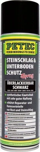 Petec Steinschlag & Unterbodenschutz Spray 500ml - Schwarz (73250)