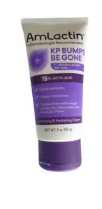 AmLactin KP Bumps Be Gone Exfoliating & Hydrating Body Cream Unisex (3 Oz Tube ) - Picture 1 of 2