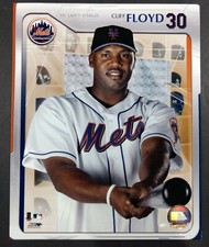 CLIFF FLOYD 2005 Studio Series 8X10 Photo NEW YORK METS