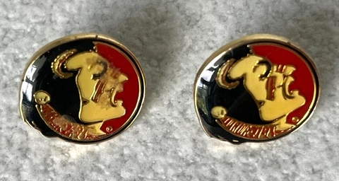 NCAA Florida State Seminoles Logo Post Earrings Cover