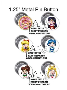 Sailor Moon  Pin Button - Picture 1 of 1