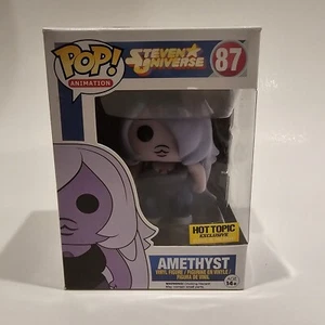 Funko Pop! - Steven Universe Amethyst #87 Glow In The Dark, Hot Topic Exclusive - Picture 1 of 8